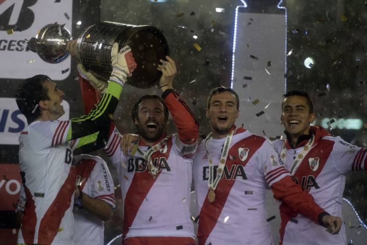 River Plate alcanzó el título de la Copa Libertadores. AFP JUAN MABROMATA