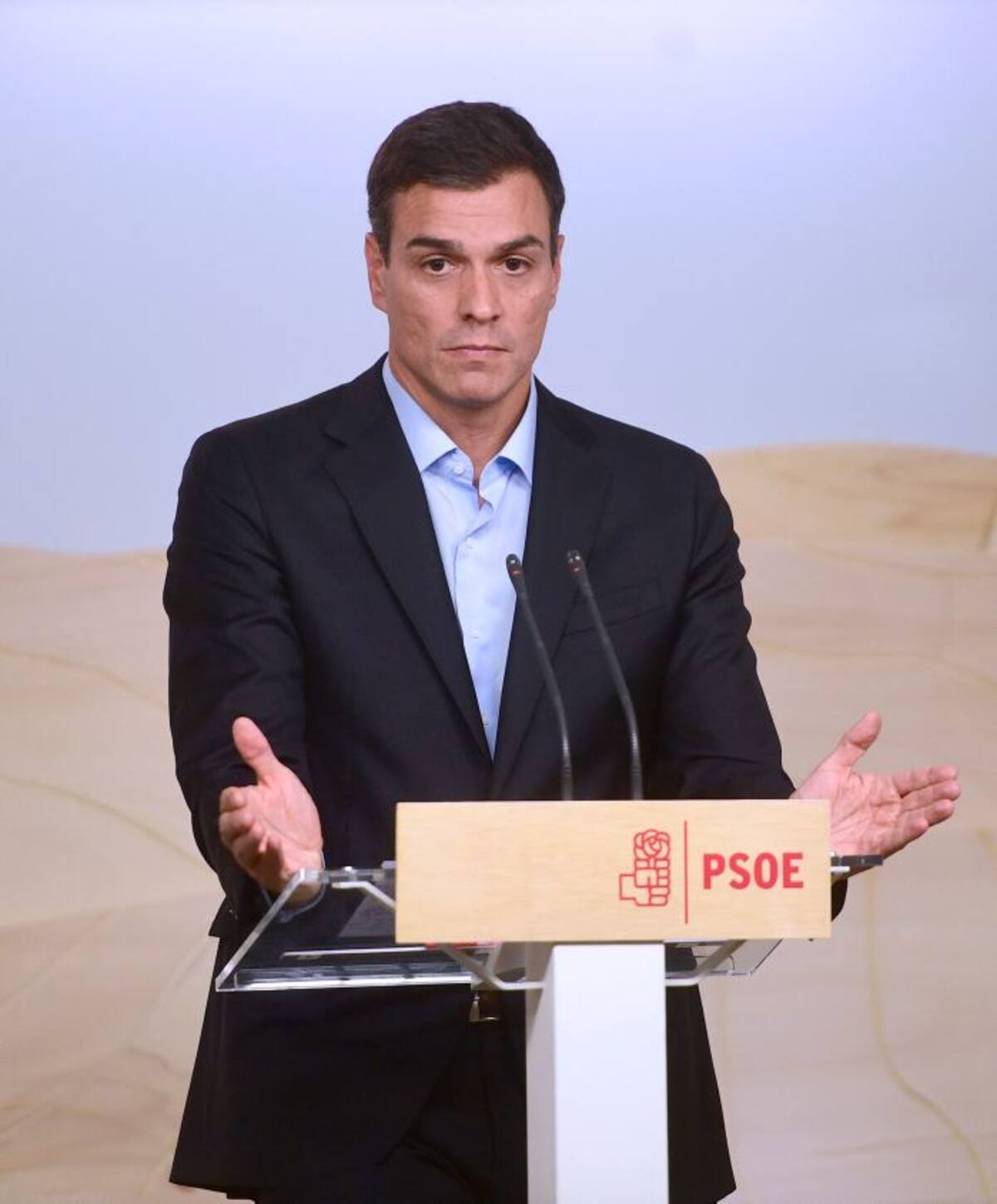 Pedro Sánchez, secretario general de España. AFP