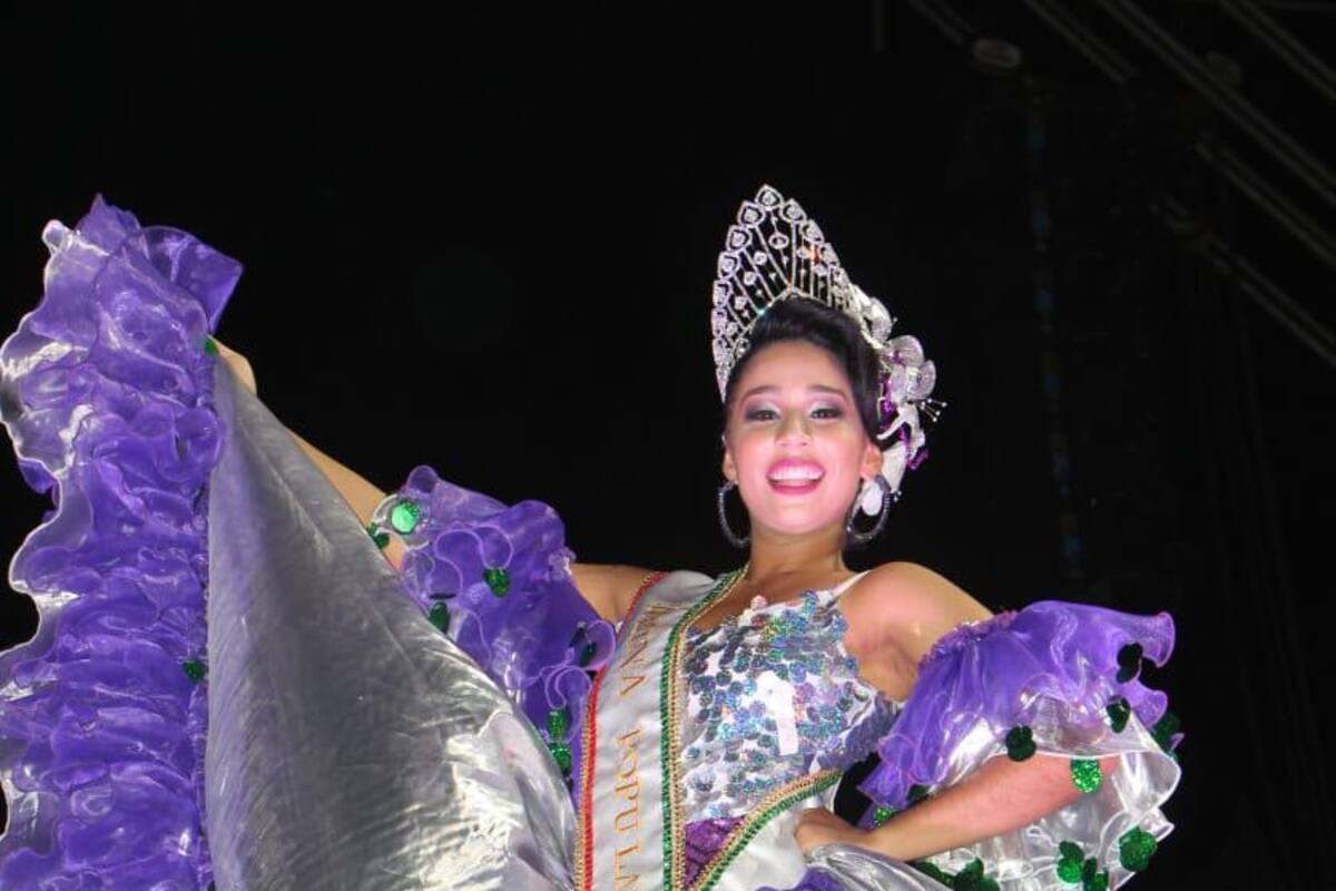 Michelle Oliva del barrio San Vicente es la nueva soberana del 20 de Enero