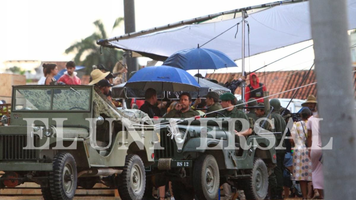 James Franco encarna a Fidel Castro.//Foto: Julio Castaño - El Universal.