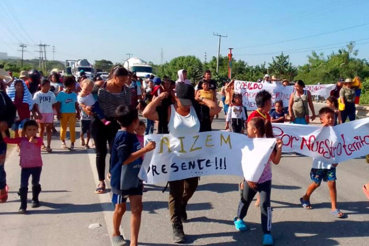 “¿Qué pasará con nuestras familias?”: indígenas protestan contra la Alcaldía