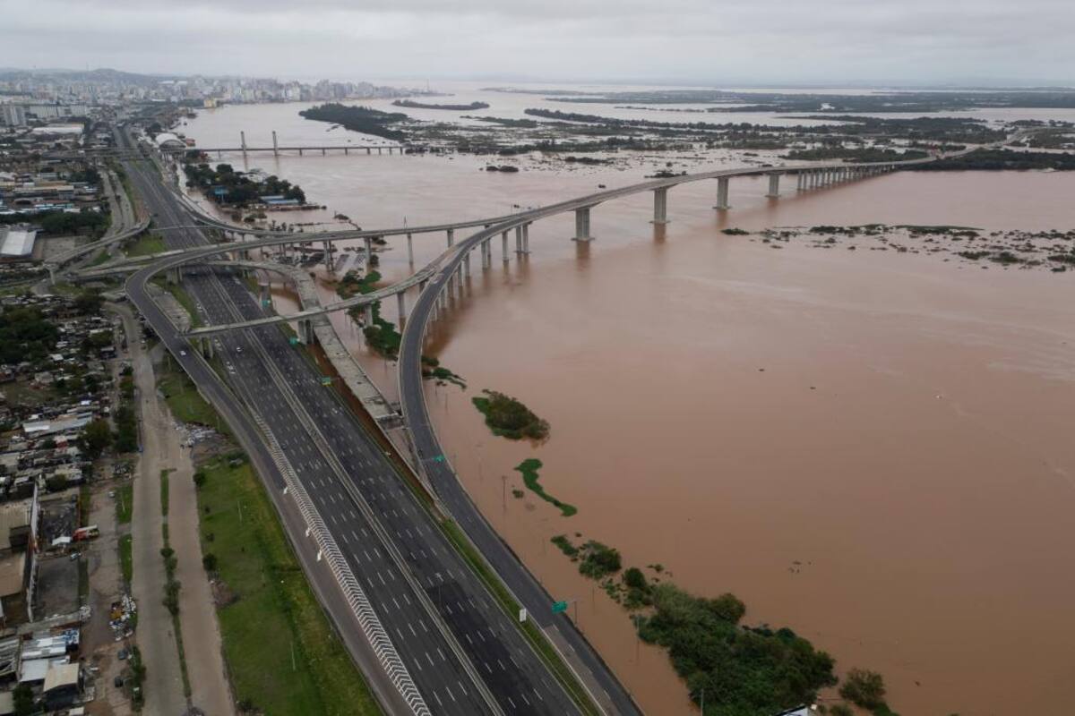 Inundaciones por lluvias en Brasil obligan el traslado de más de 1.000 presos