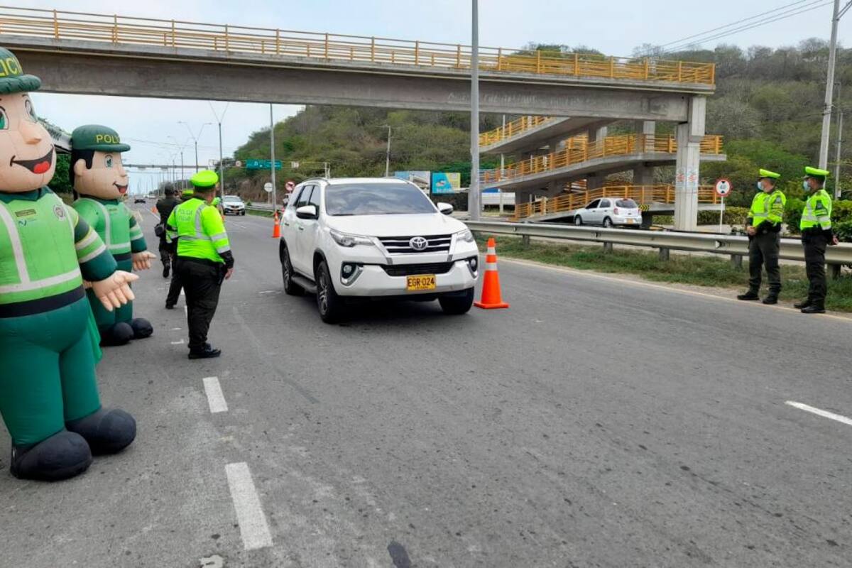 Semana Santa: 167 mil vehículos movilizados por vías de Cartagena y Bolívar