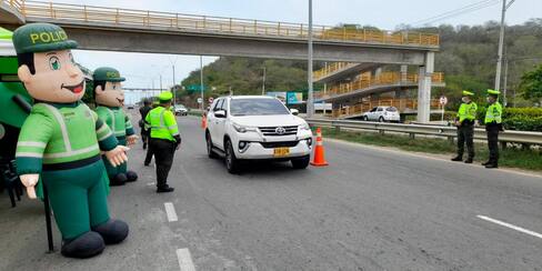 Semana Santa: 167 mil vehículos movilizados por vías de Cartagena y Bolívar