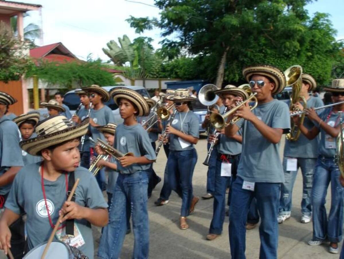 Las bandas llegarán esta tarde al municipio de San Pelayo. Cortesía