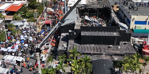 Salen a la luz impactantes imágenes del colapso en la discoteca Jet Set