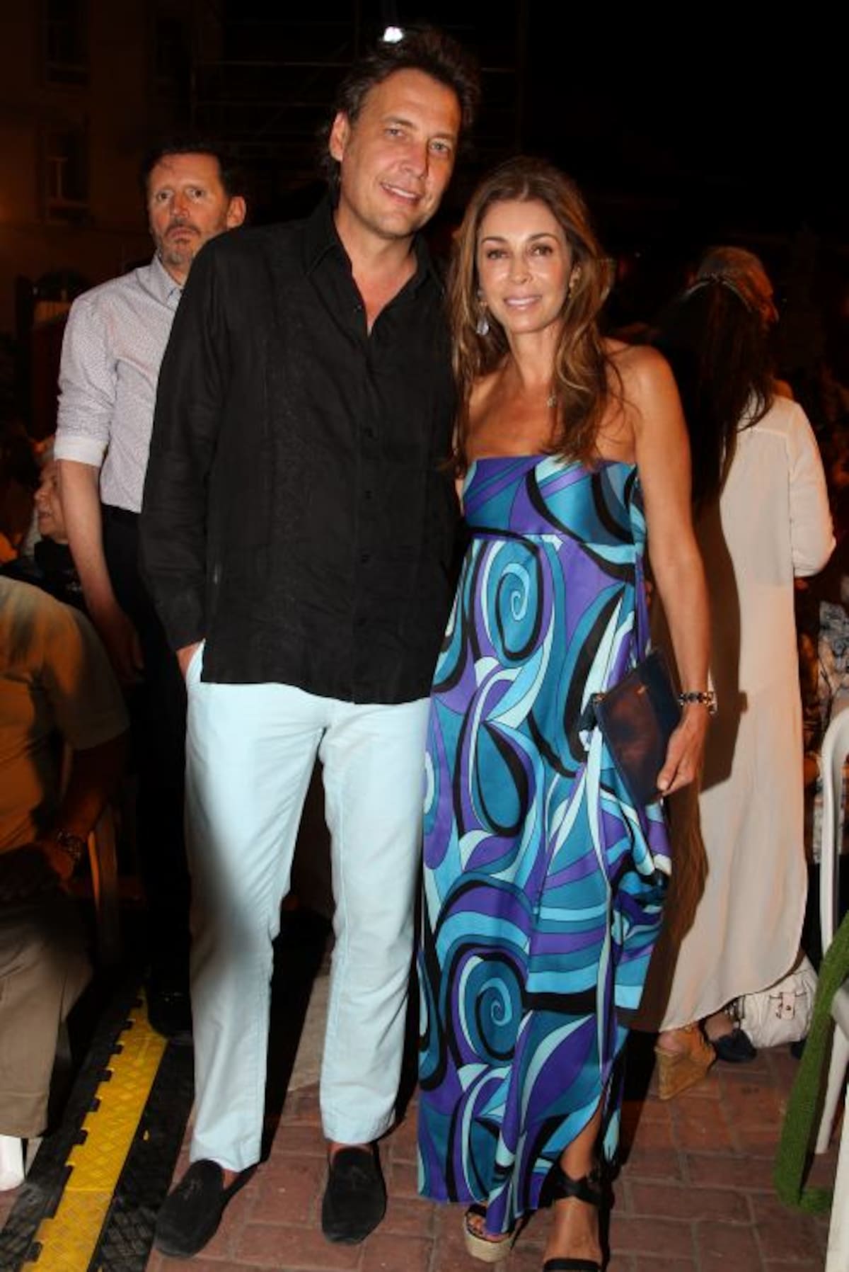 Patrick Delmas y Mafe Cortés.