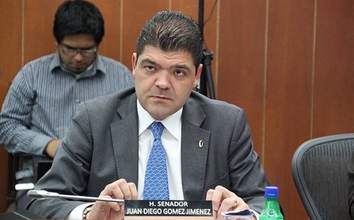 Senador Juan Diego Gómez, autor del proyecto. //Colprensa.