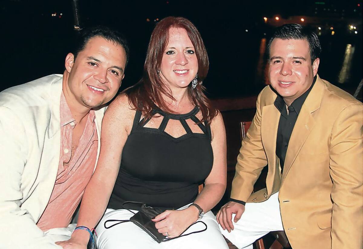 Teodoro Ted, Frances Bueres y Tony Jerry.