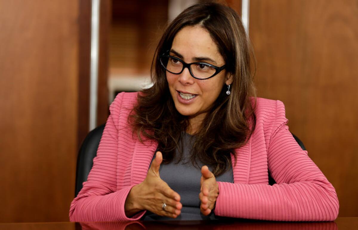 la ministra de Educación, Gina Parody COLPRENSA