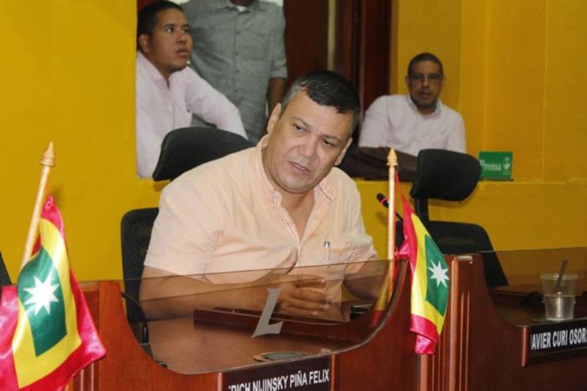 Javier Curi, concejal del Partido Liberal. El Universal