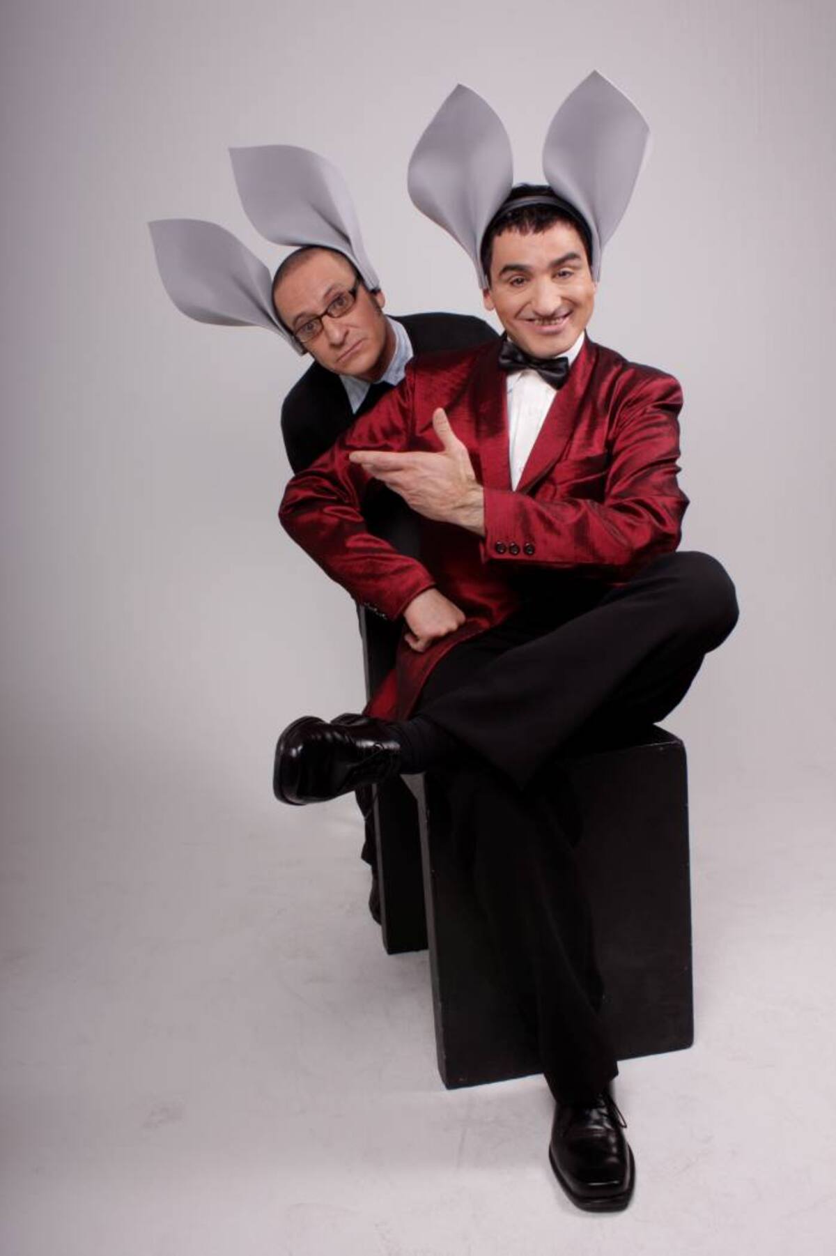 Robinson Díaz y Alberto Barrero se estrenan en el Centro de Convenciones. CORTESÍA