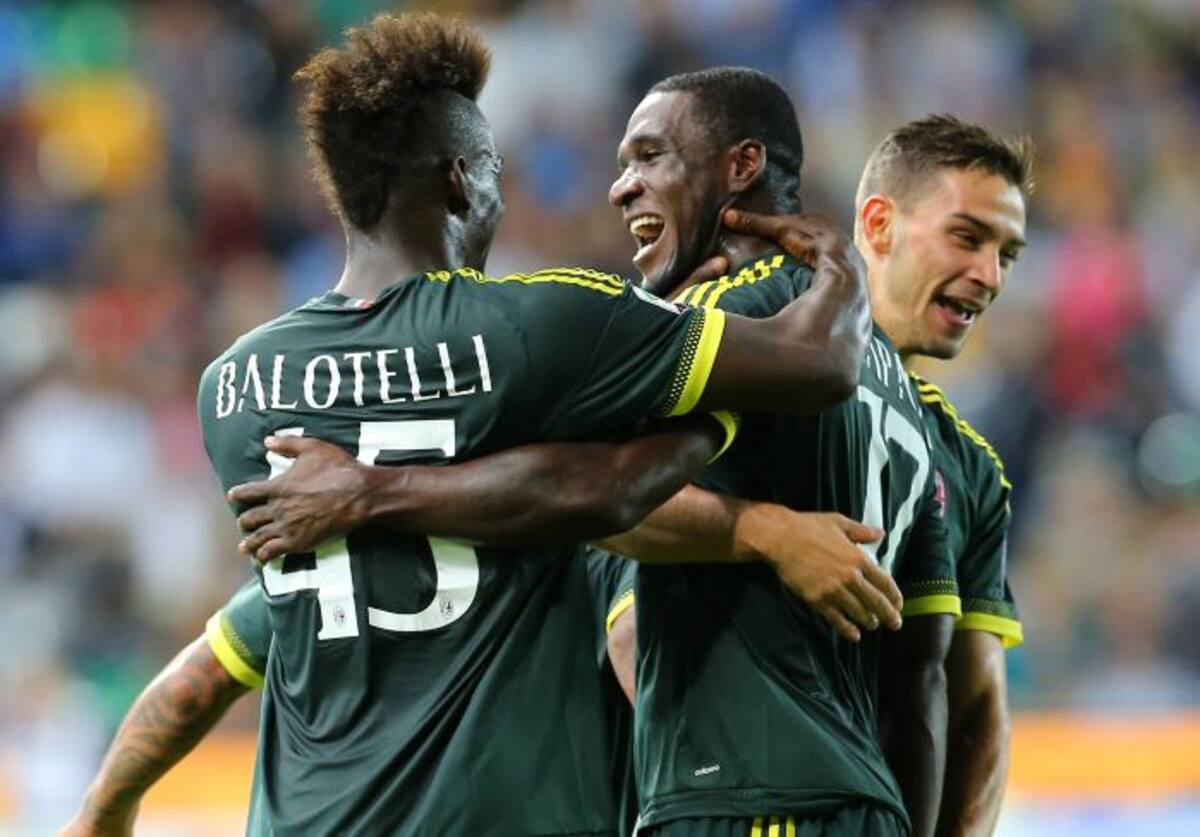 Cristian Zapata celebra su anotación. AP Paolo Giovannini