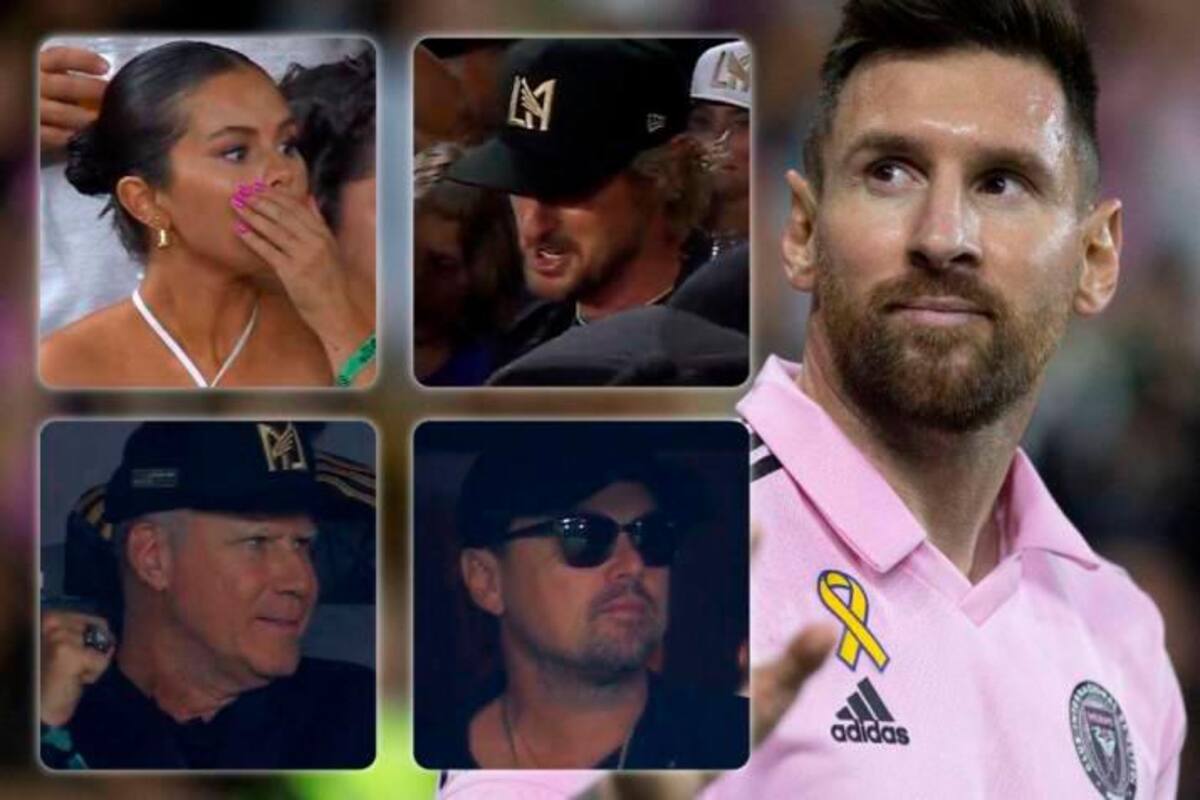 Estas fueron las celebridades que asistieron al partido de Lionel Messi