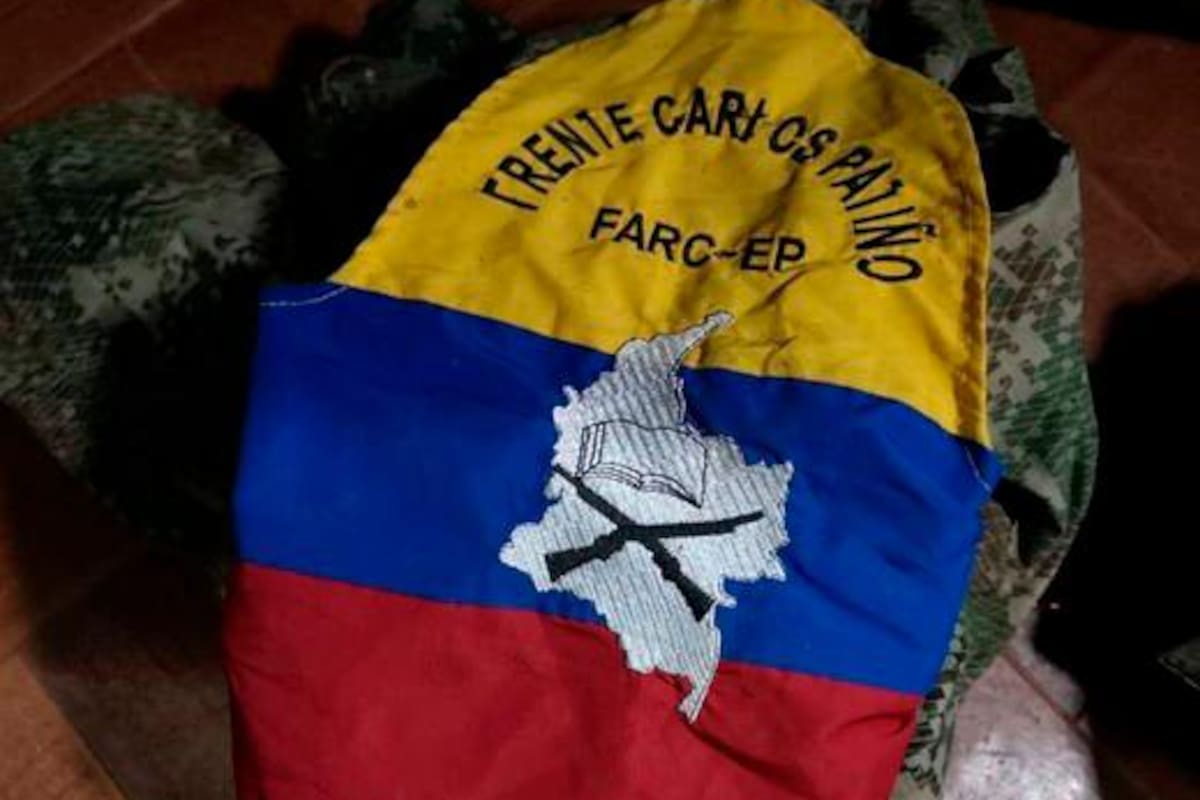 Capturan a segundo cabecilla de la disidencia Carlos Patiño