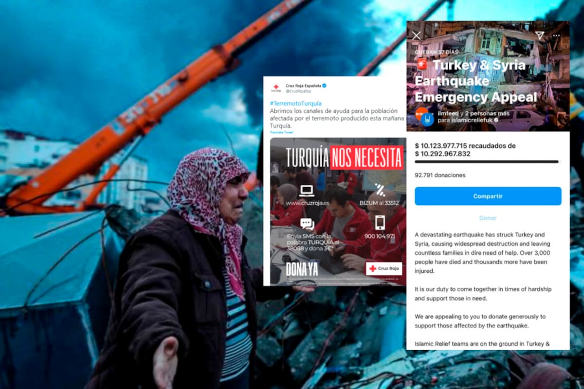Así es como puede ayudar a los afectados del terremoto en Turquía