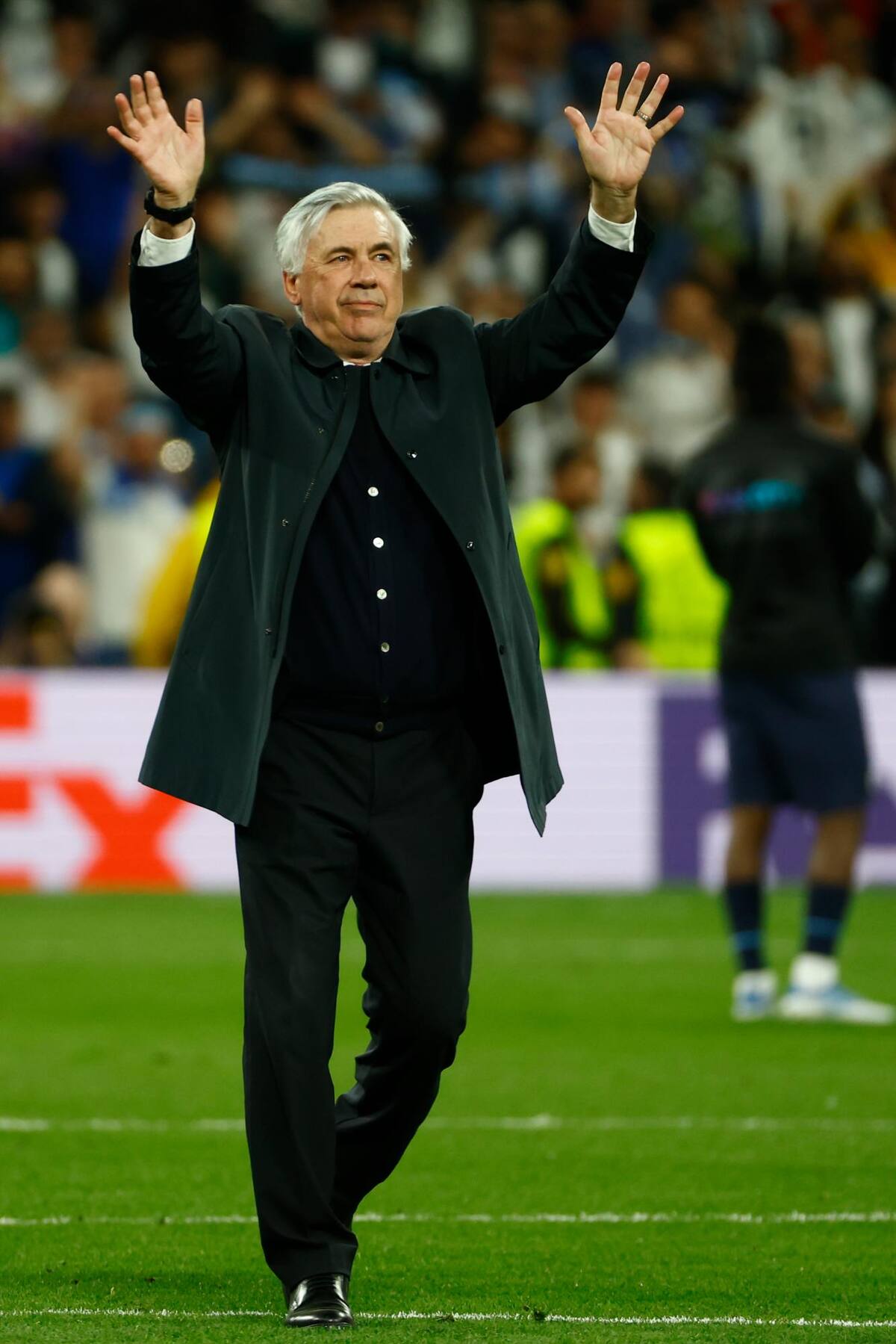 Imágenes del juego de vuelta entre Real Madrid y Manchester City, por la semifinal de la Champions League.