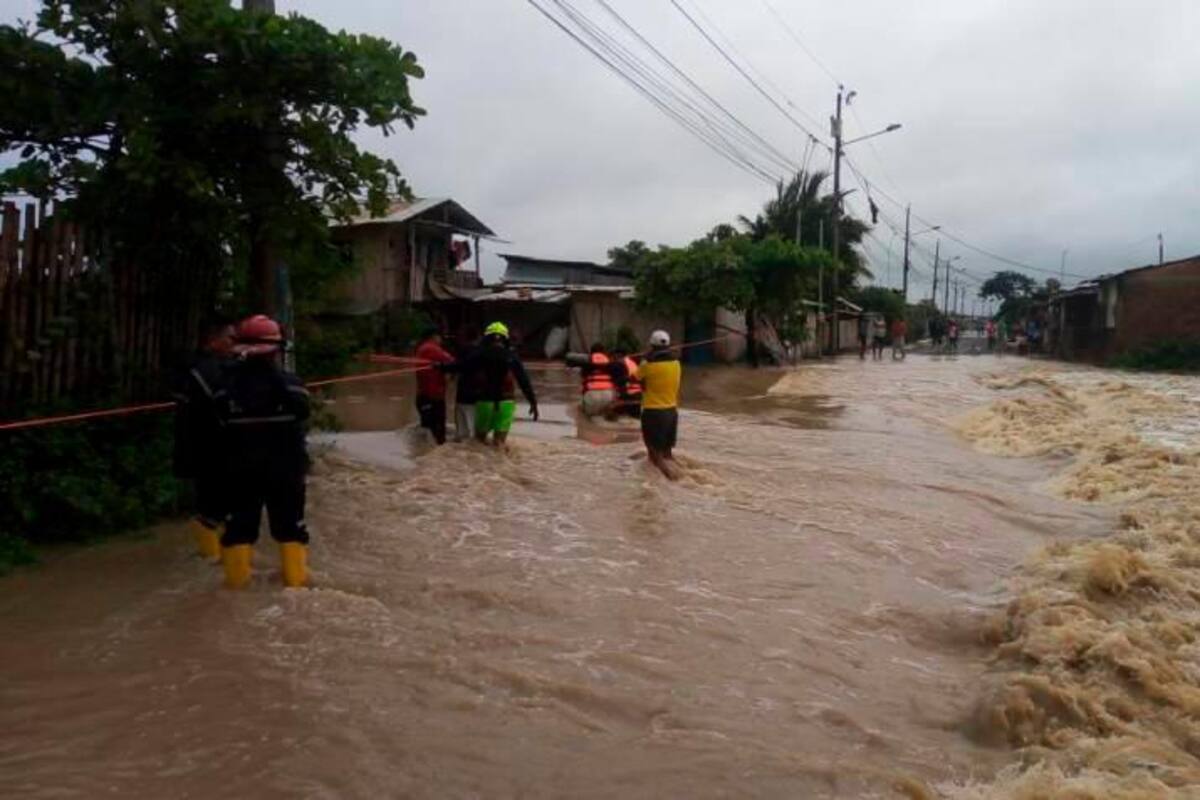 Crisis por lluvias en Ecuador deja más de 2.000 afectados