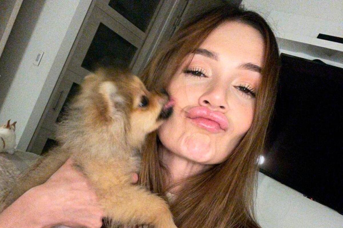 Entre lágrimas, Lina Tejeiro reveló la causa de la muerte de su perrita Frida