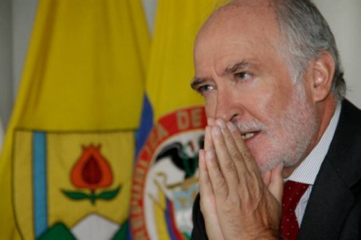 Guido Echeverri, gobernador de Caldas. COLPRENSA