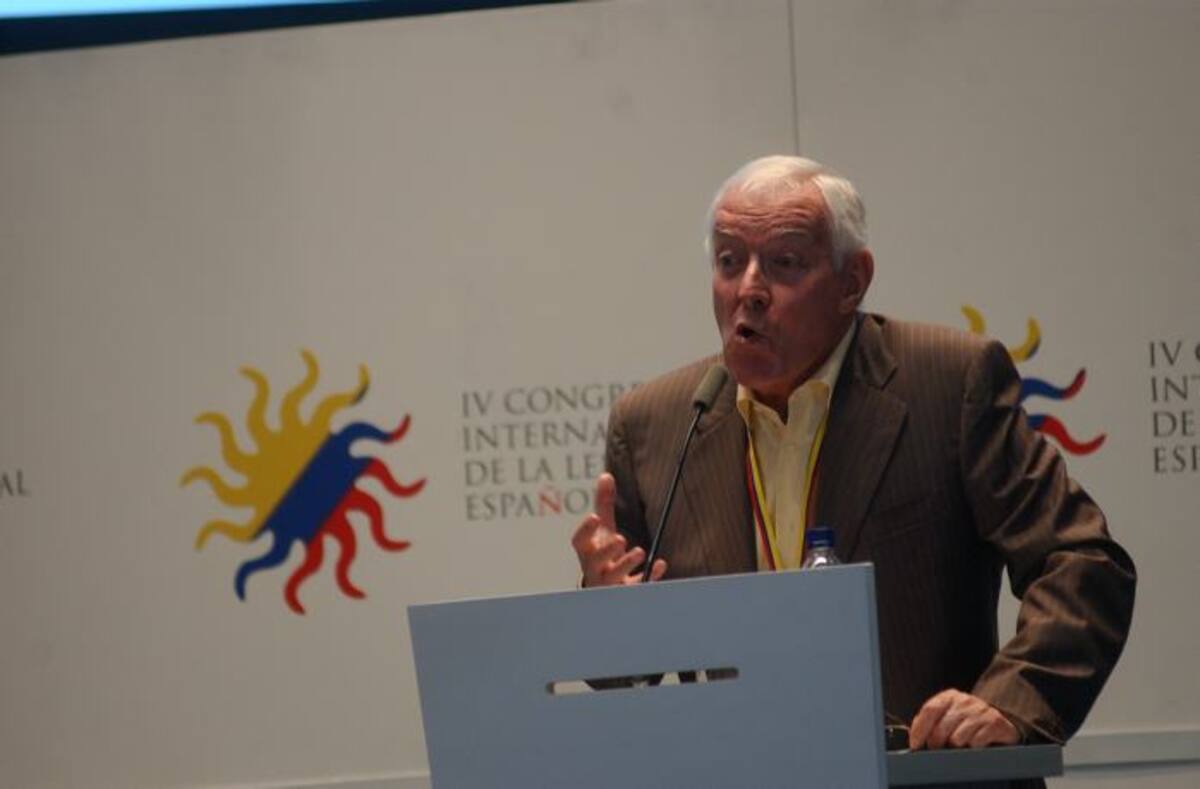 Víctor García de la Concha, director del Instituto Cervantes. ARCHIVO - EL UNIVERSAL