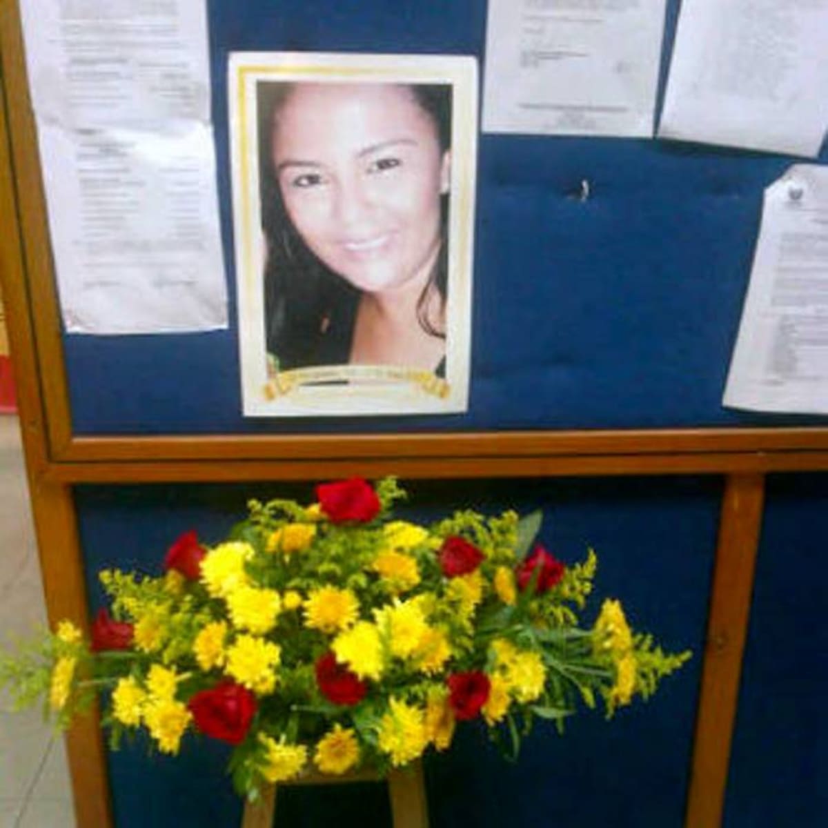 Victoria Camargo fue homenajeada por sus compañeros en la Universidad de Cartagena. Cortesía