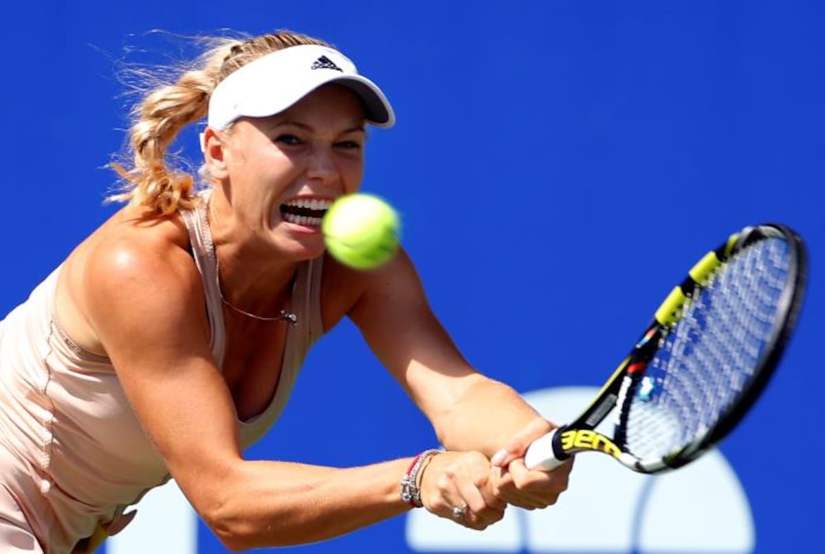 Caroline Wozniacki. AP Shizuo Kambayashi