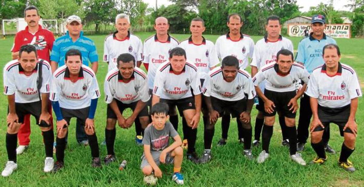 Equipo de Guayabal, otra de las divisas que participa en el Torneo de Fútbol 2012.