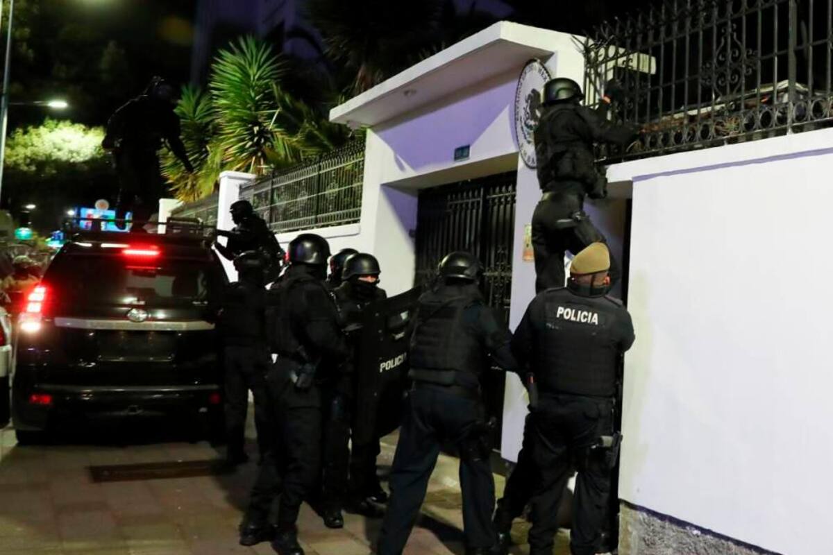 Caricom urge al “diálogo” entre Ecuador y México