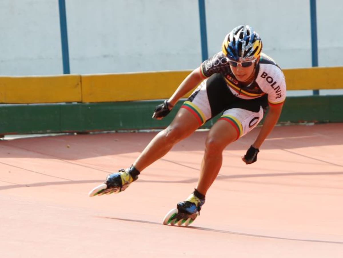 Cecilia Baena, patinadora bolivarense. LUIS APARICIO/El Universal