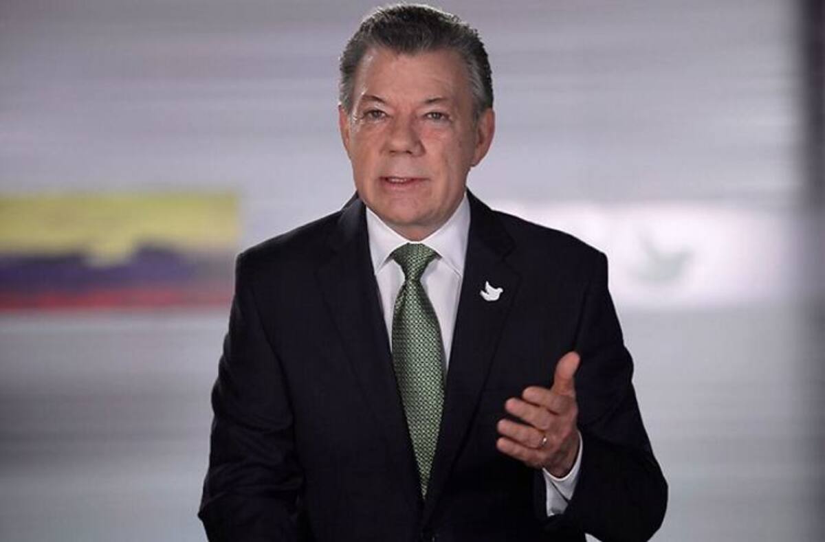 Juan Manuel Santos, presidente de la República. COLPRENSA