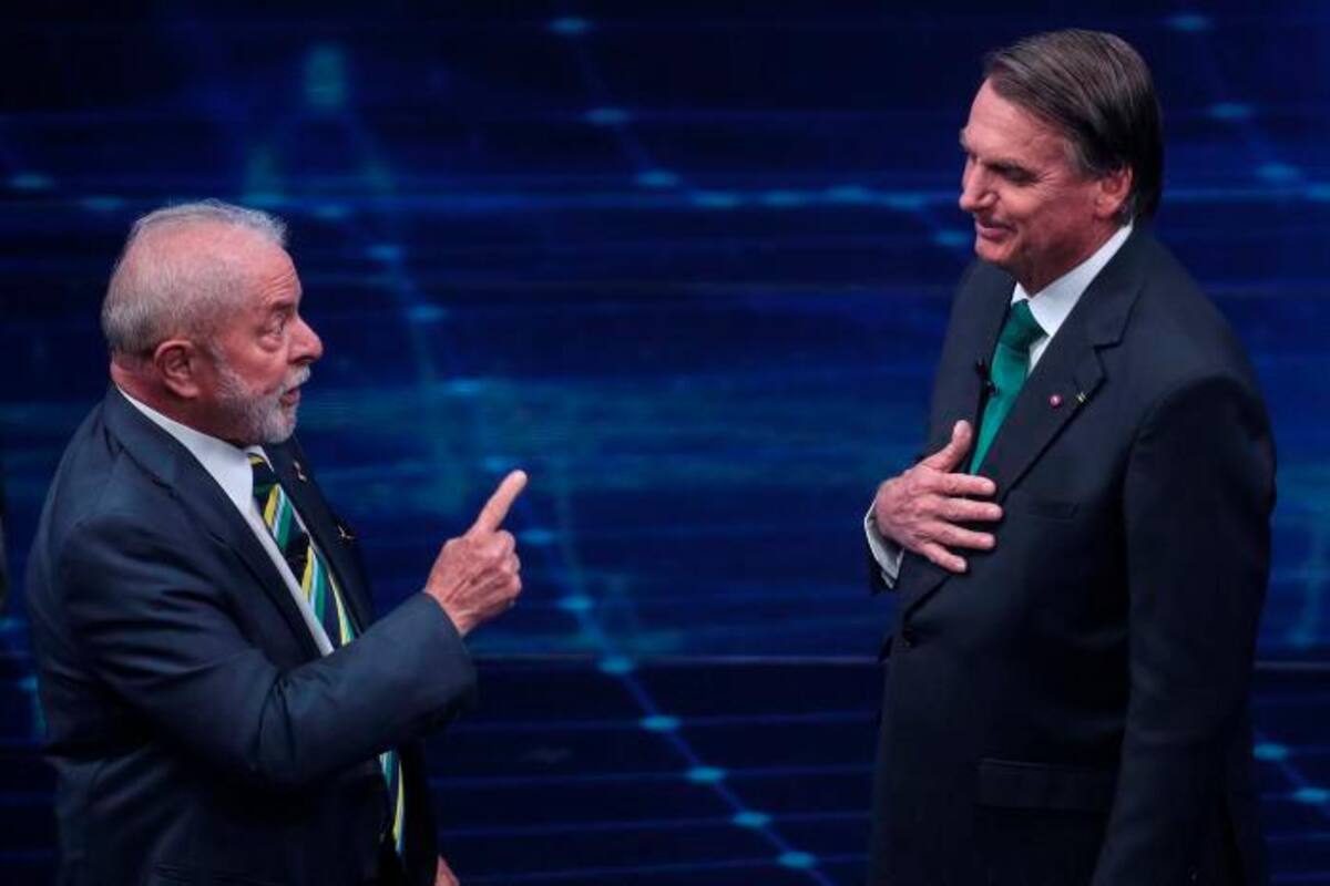 Lula tiene el 50 % y Bolsonaro el 43 % en un sondeo a 6 días de elecciones