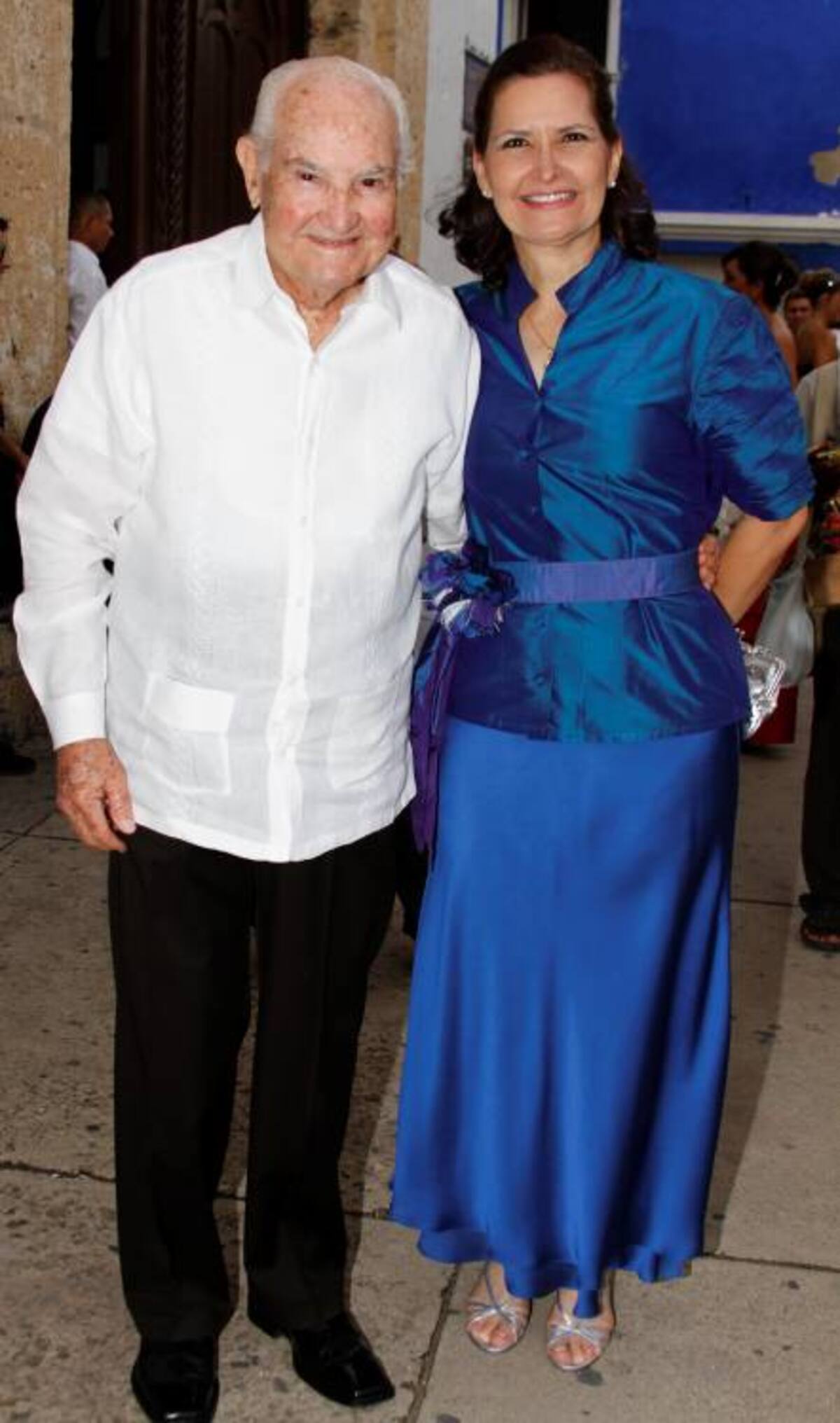 Alberto Araújo Merlano y Judith Araújo de Paniza.