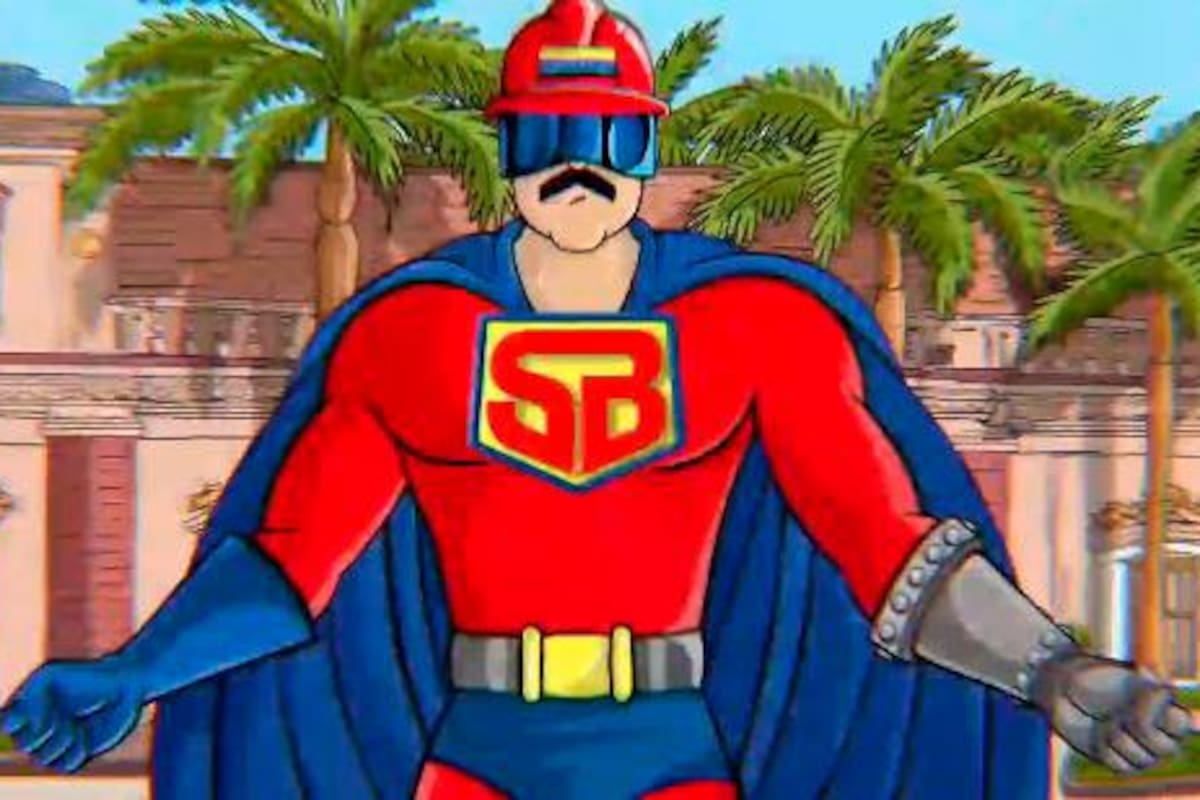 ‘Súper Bigote’: Maduro se presentó ante todos como el héroe de Venezuela