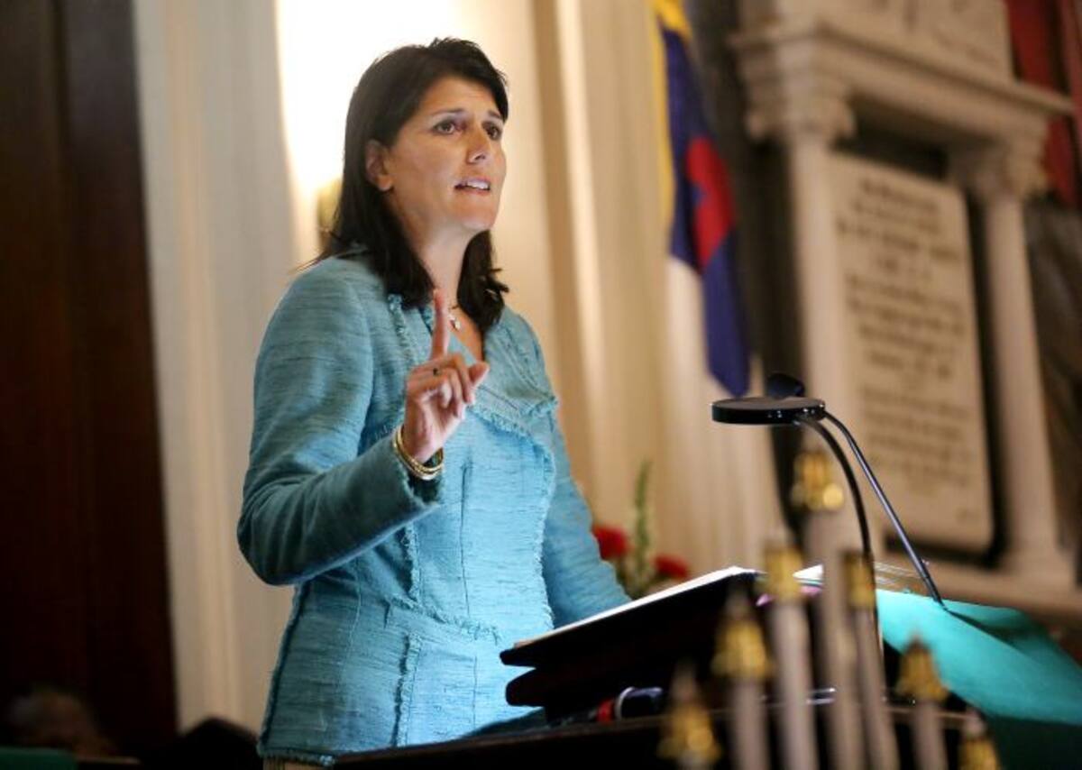 Nikki Haley. AP Grace Beahm