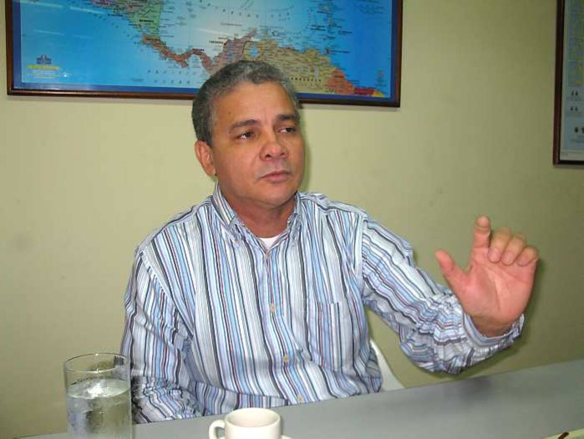 Antonio Rodríguez Romero, jefe de Electricaribe en Bolívar norte Archivo El Universal