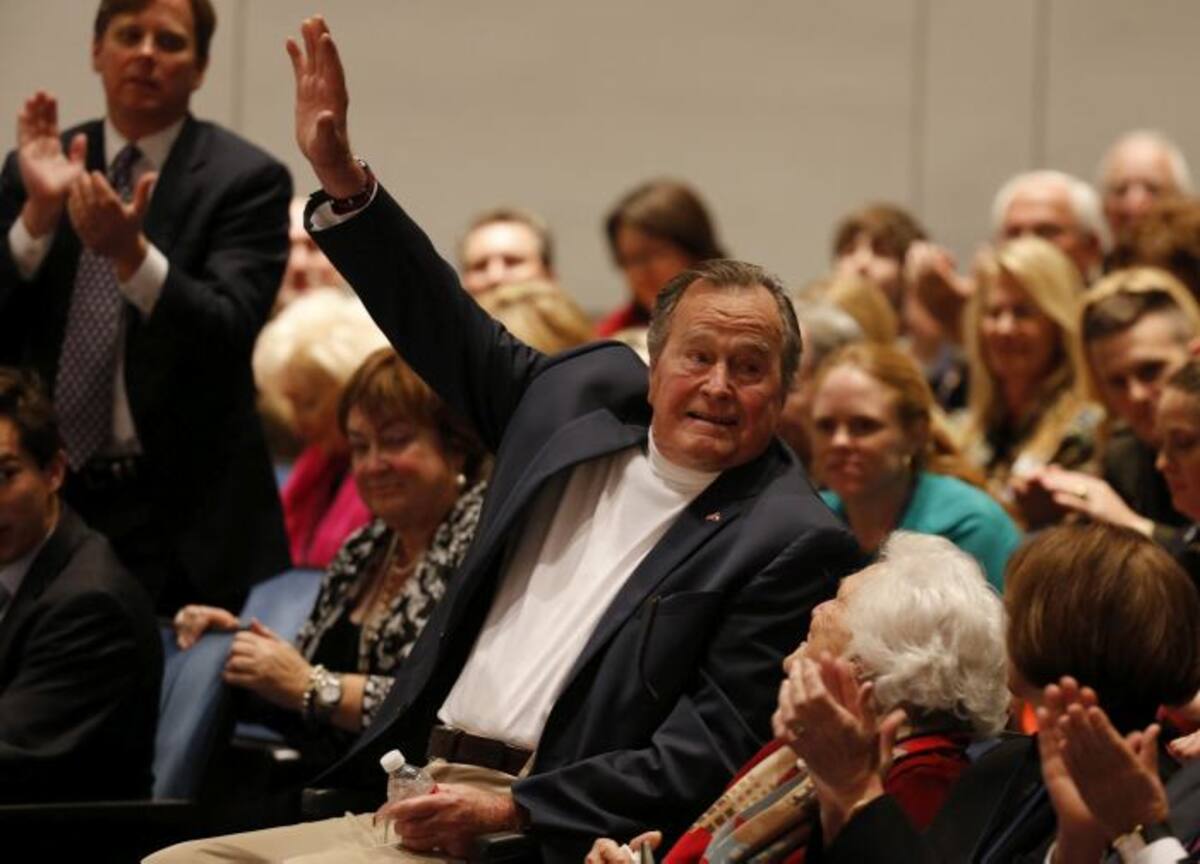 En mayo de 2016, Bush padre le dijo claramente que no le "gustaba" el candidato que su partido había elegido para ocupar la Casa Blanca. EFE