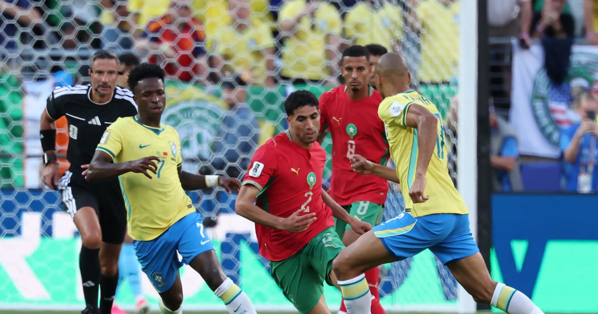Brasil y Marruecos empataron en un equilibrado primer partido en el Mundial