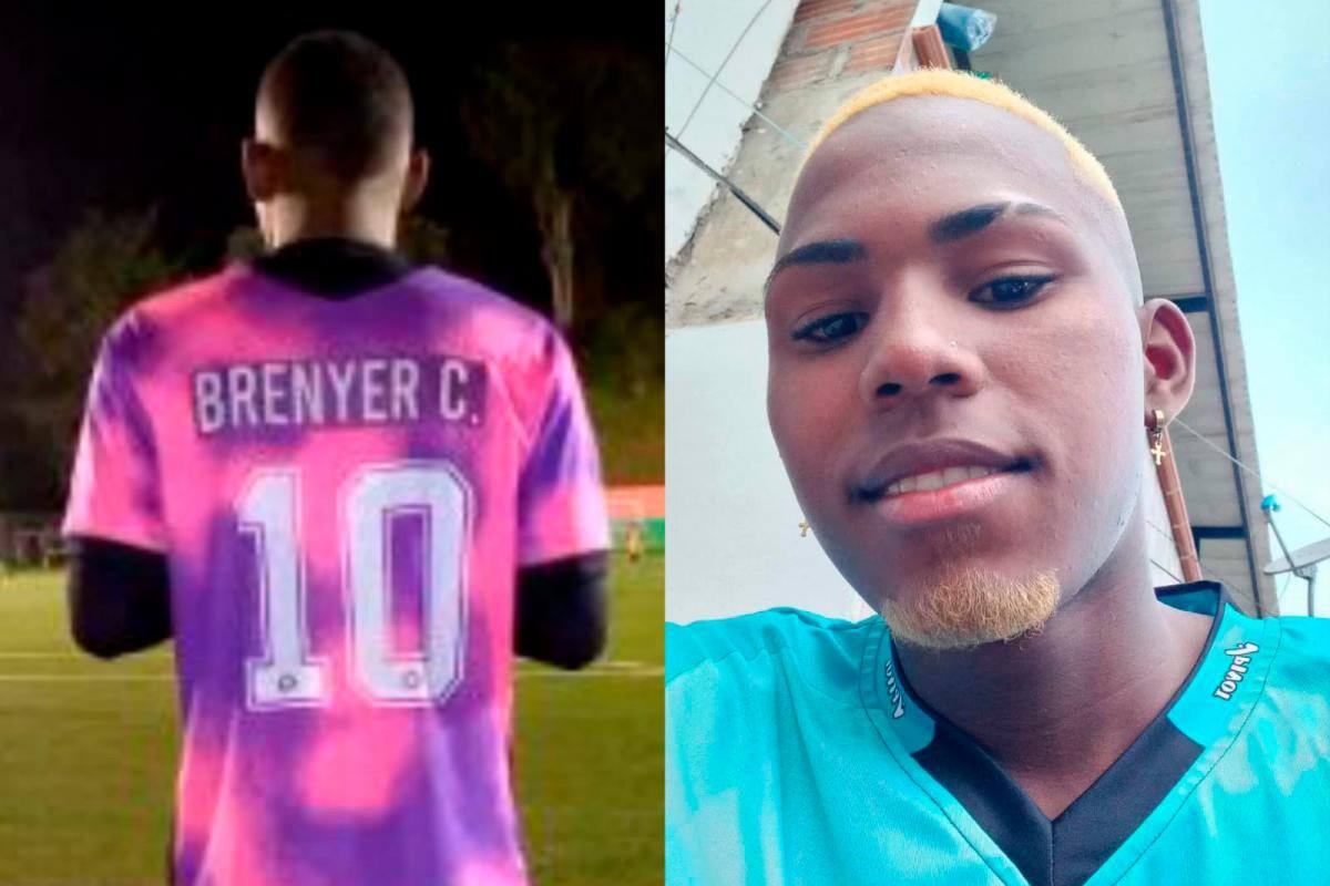 Brenyer, asesinado un día antes de cumplir 20 años, soñaba con ser futbolista