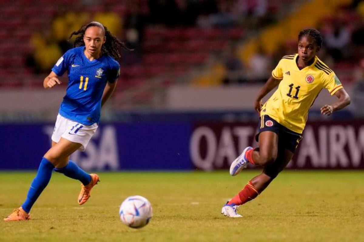 Colombia guerreó pero cayó ante Brasil en el Mundial sub 20 femenino