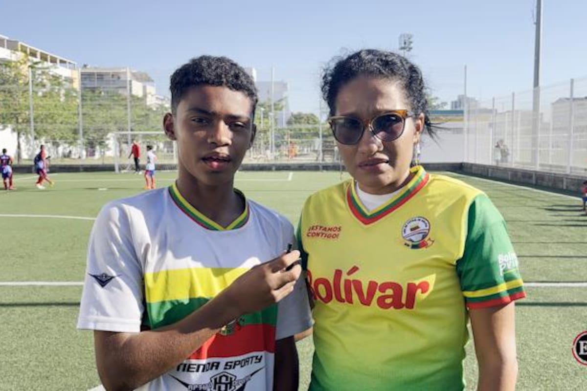 Video: Jugador de la selección Bolívar se reencontró con su mamá después de 11 meses