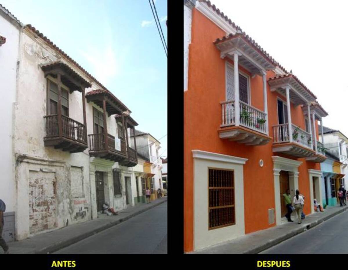 varias viejas casas fueron remodeladas completamente cortesia