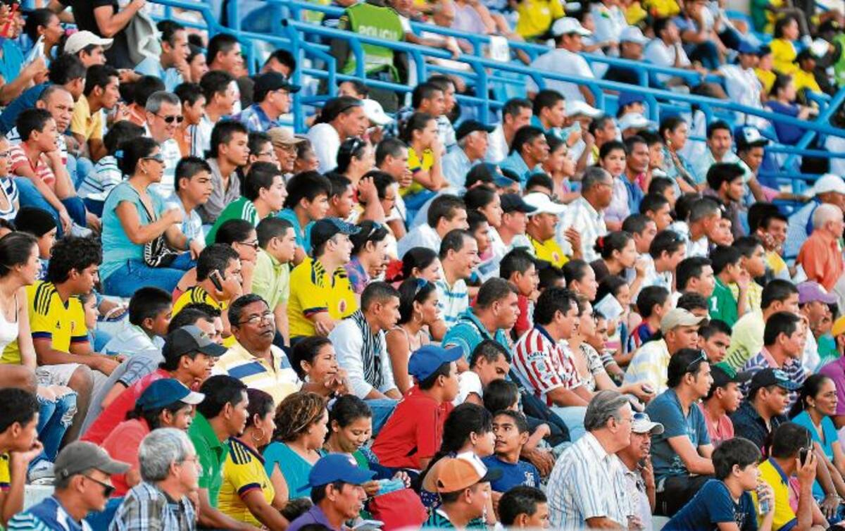 El buen comportamiento y la participación masiva de los aficionados que llenaron los diferentes escenarios fue una de las cosas para destacar en el departamento de Córdoba durante las gestas deportivas nacionales. CORTESÍA