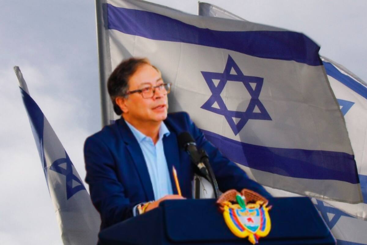 Petro anuncia que Colombia romperá relaciones diplomáticas con Israel