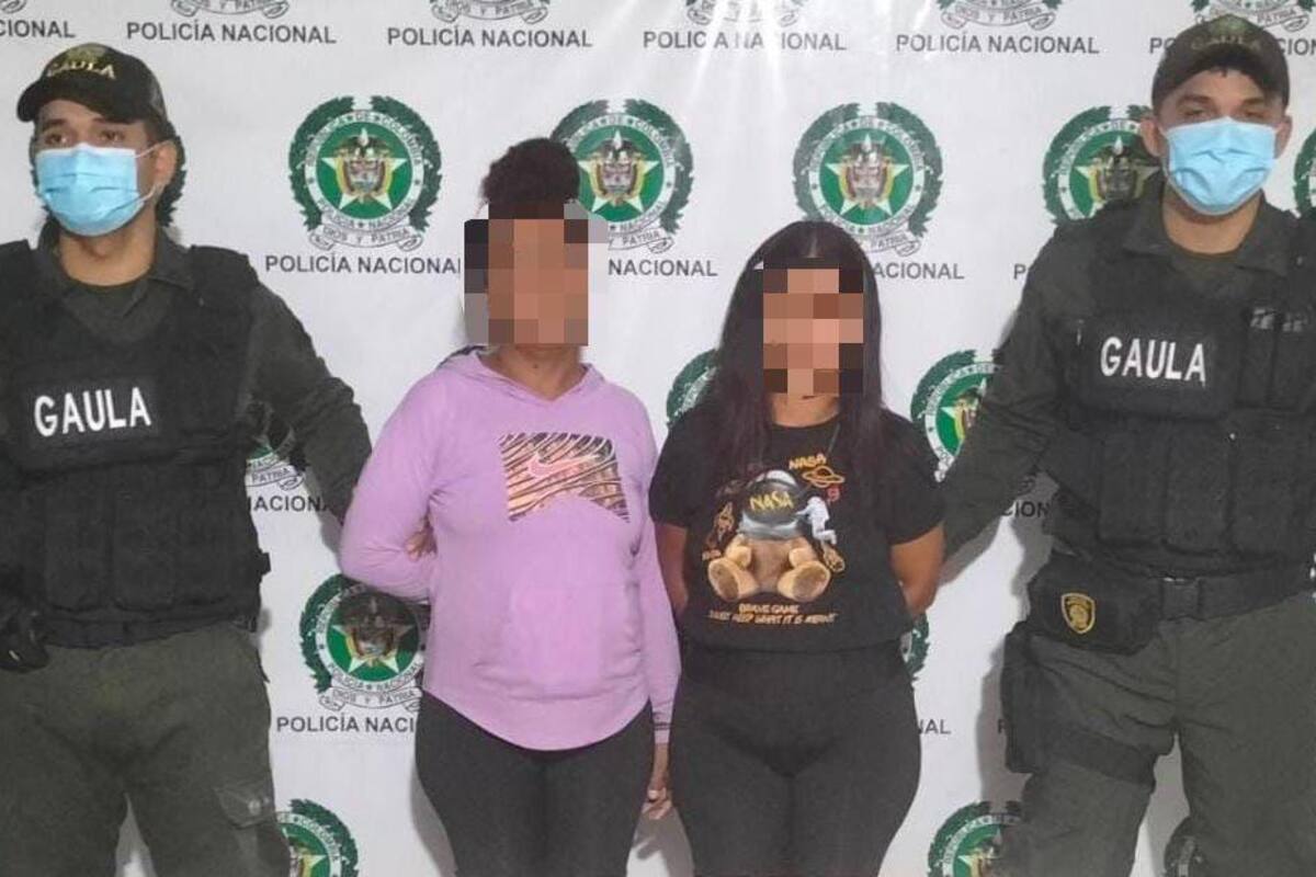 Las capturan cuando usaban moto para repartir panfletos de ‘Los Costeños’