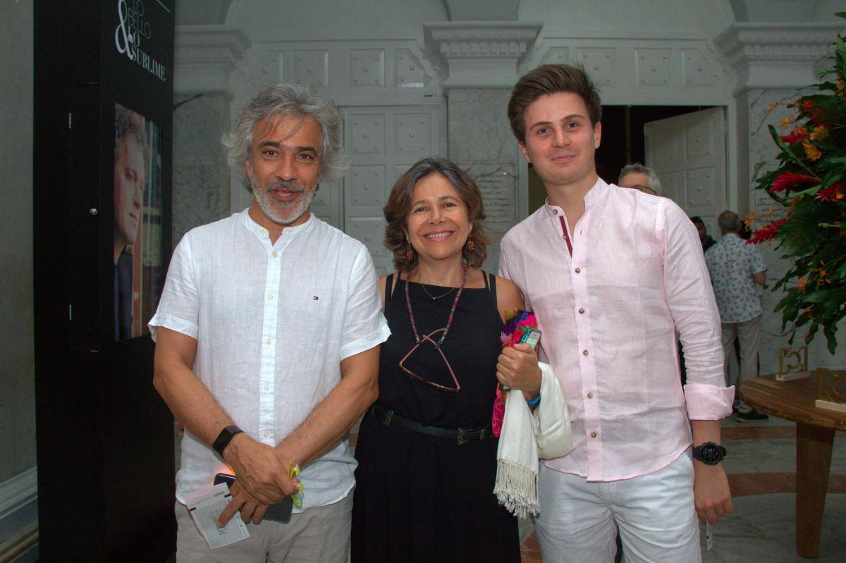Iván García, Nubia Vargas y Juan Camilo Farfán.