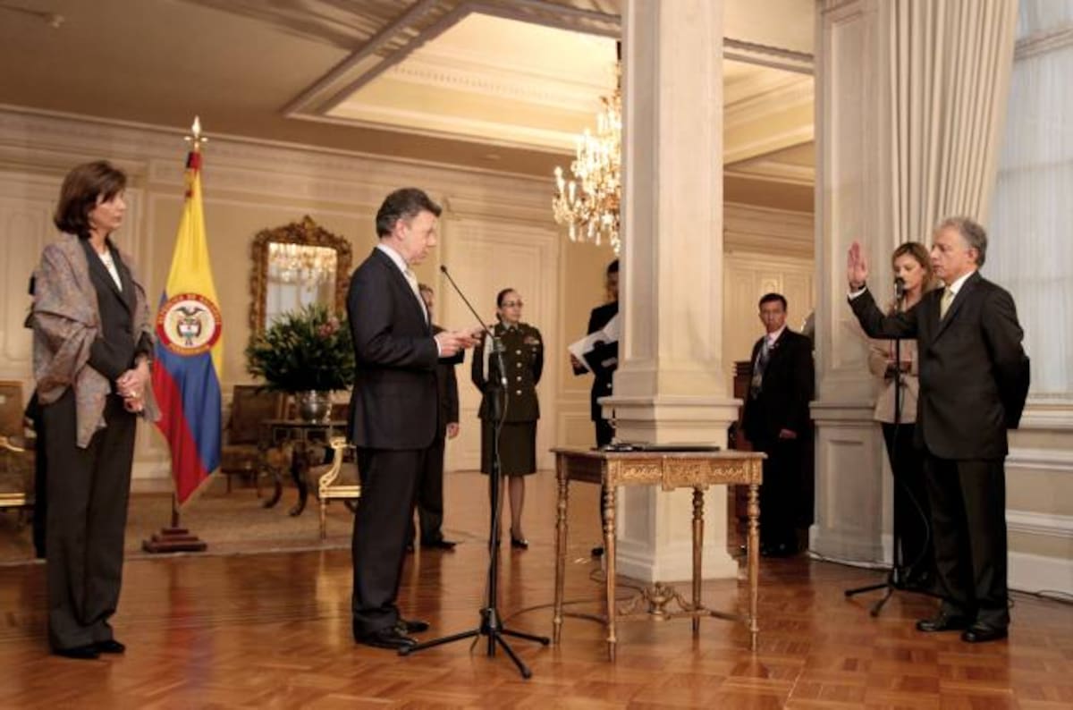 Andrés González Díaz, nuevo embajador de Colombia en la OEA. Archivo