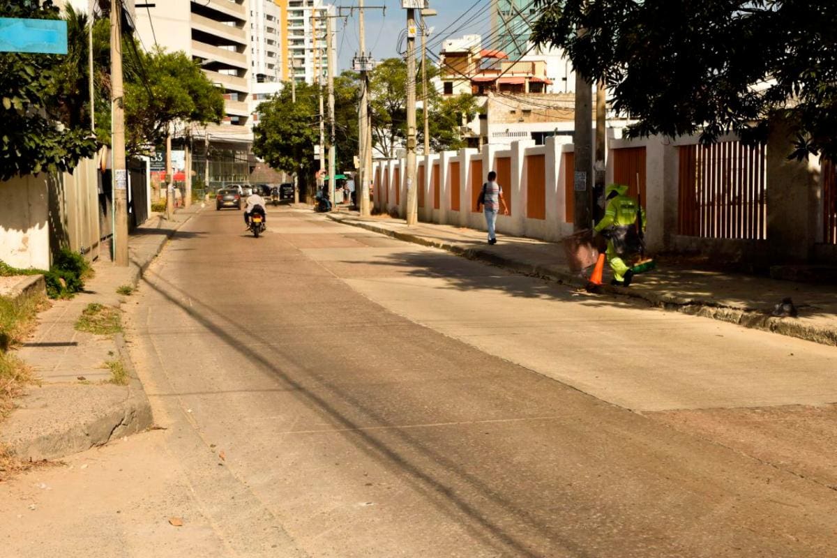 Transcaribe entrega vías rehabilitadas en Manga, Bocagrande y Providencia