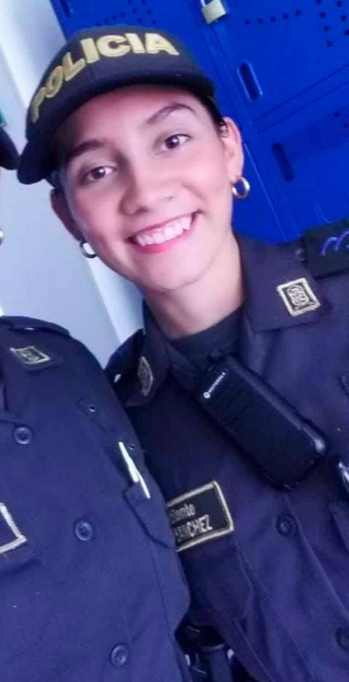 Patrullera Leidy Sánchez Montoya, muerta.