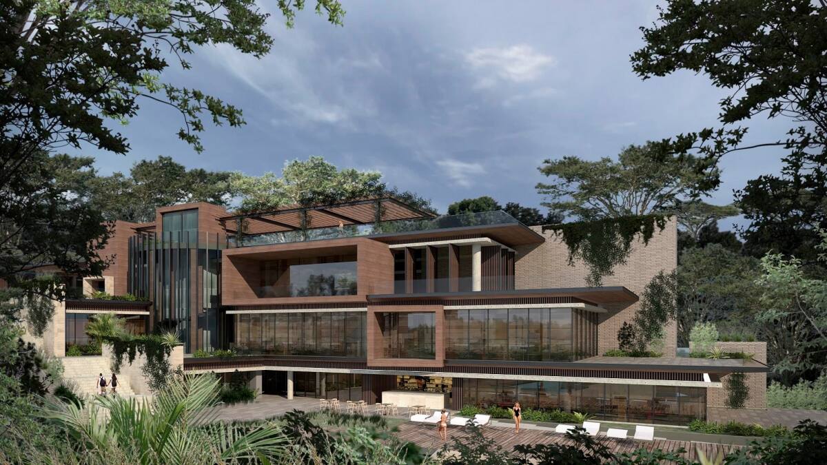 Render del Sofitel Barú, cuyas obras están previstas que culminen a finales de este año. // CORTESÍA